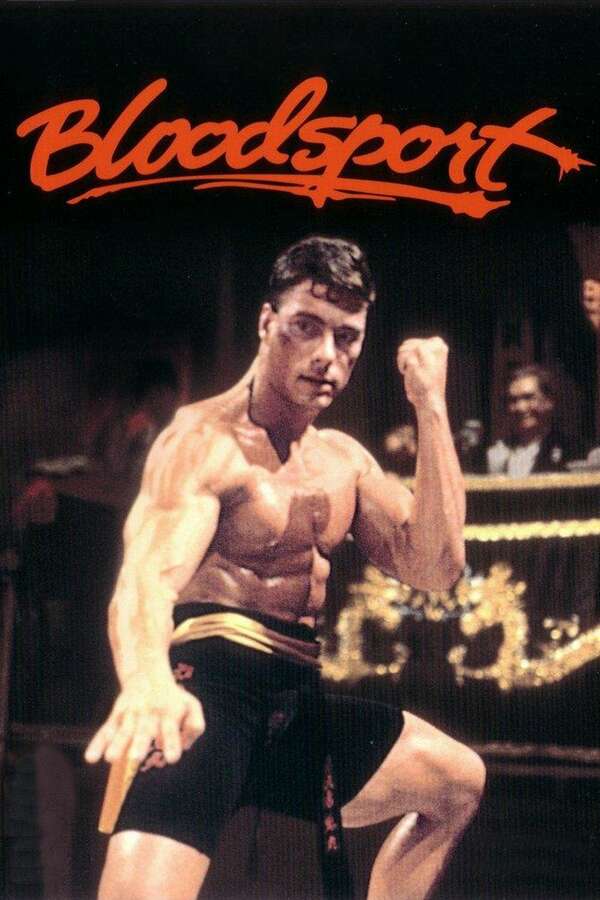 Movie poster for “Bloodsport”.