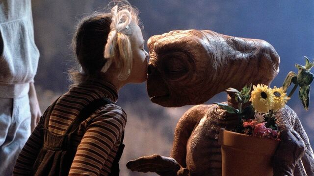 A very different kind of film about childhood, E.T. the Extra Terrestrial’s (1982) animatronic work was a touchstone for Bergholm.