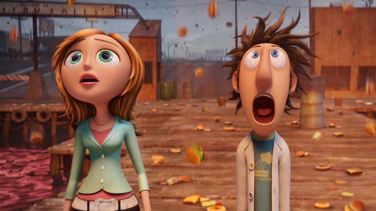 Cloudy with a Chance of Meatballs (2009) directed by Phil Lord, Christopher Miller • Reviews, film + cast • Letterboxd