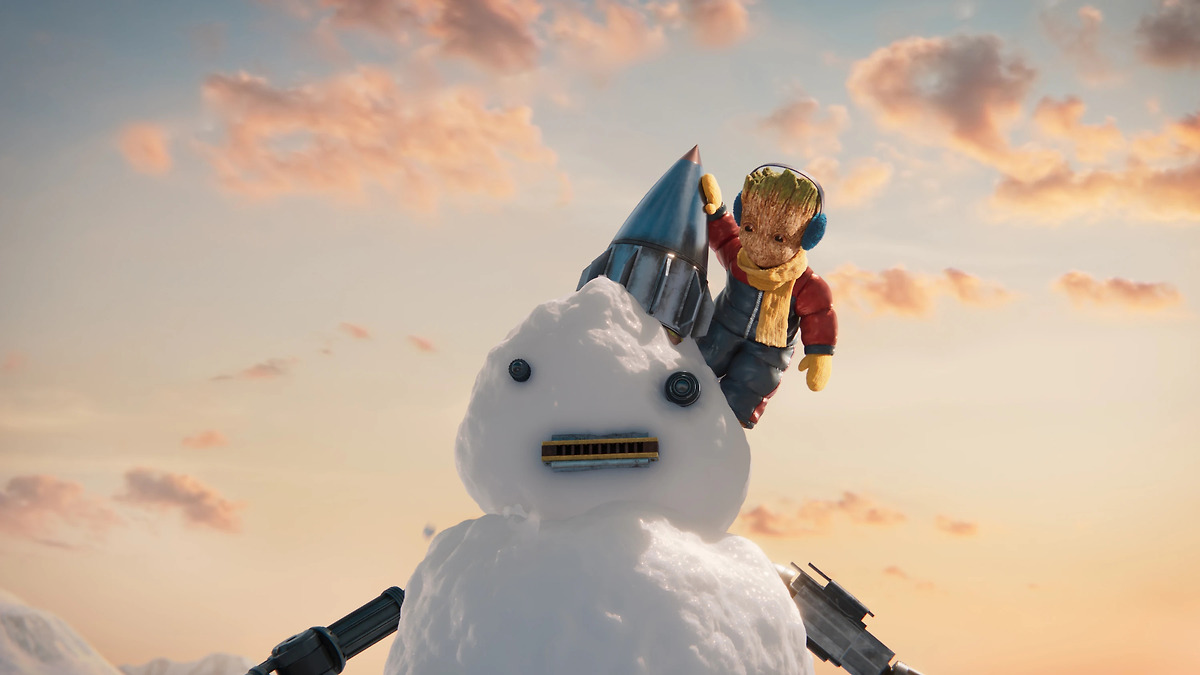 Groot Fun I Am Groot: Groot's Snow Day (2023) directed by Kirsten Lepore ...