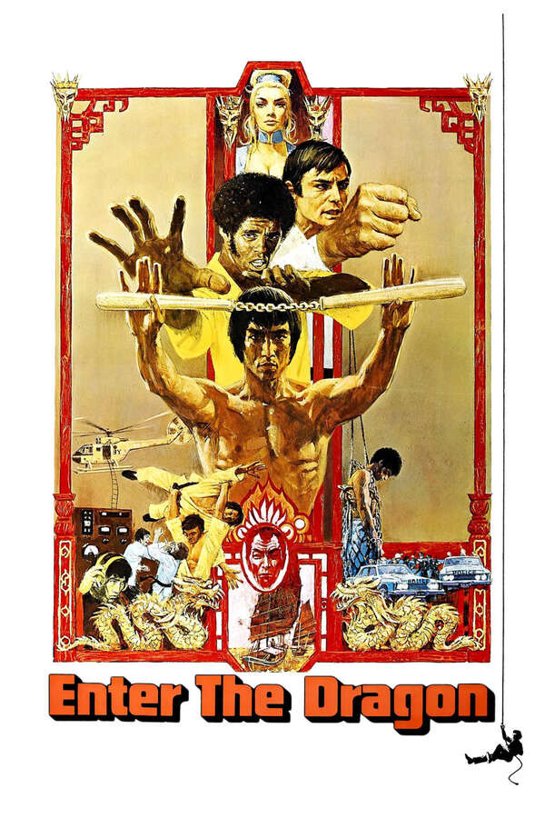 Poster for Enter the Dragon, 1973 - ★★★★