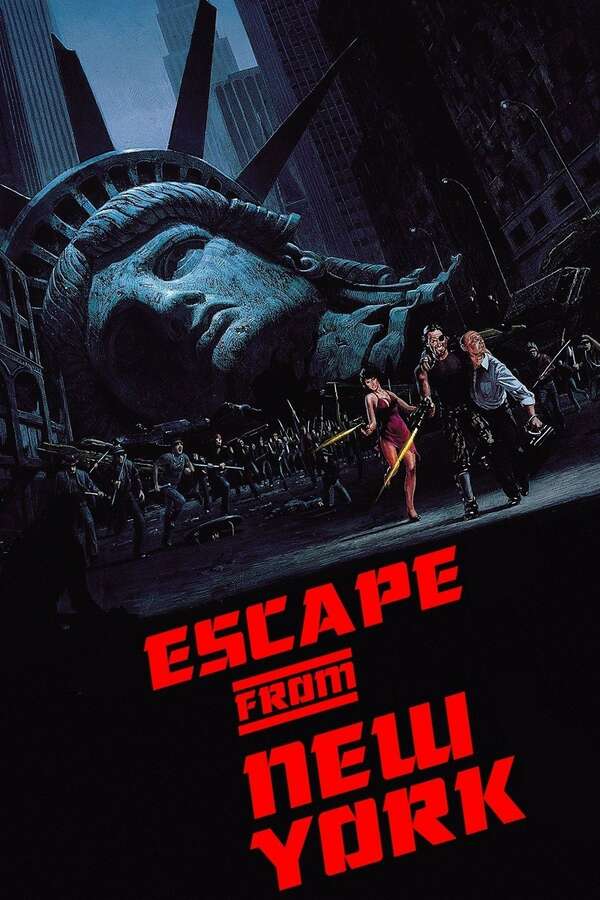 Movie poster for “Escape from New York”.