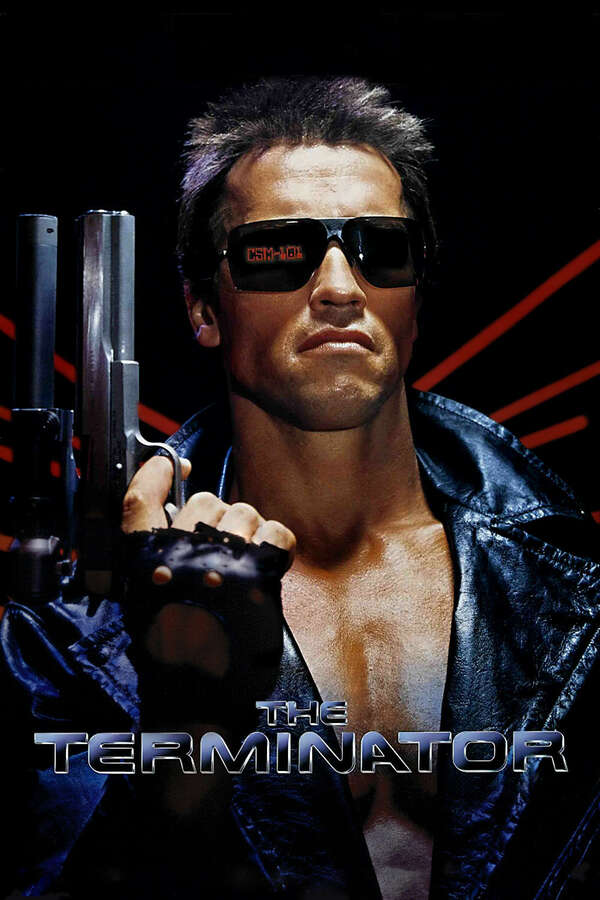 Movie poster for “The Terminator”.
