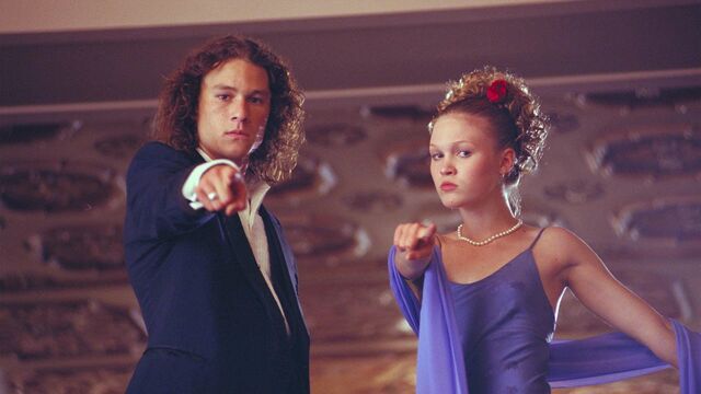 Patrick (Heath Ledger) and Katarina (Stiles) eventually get to the point.