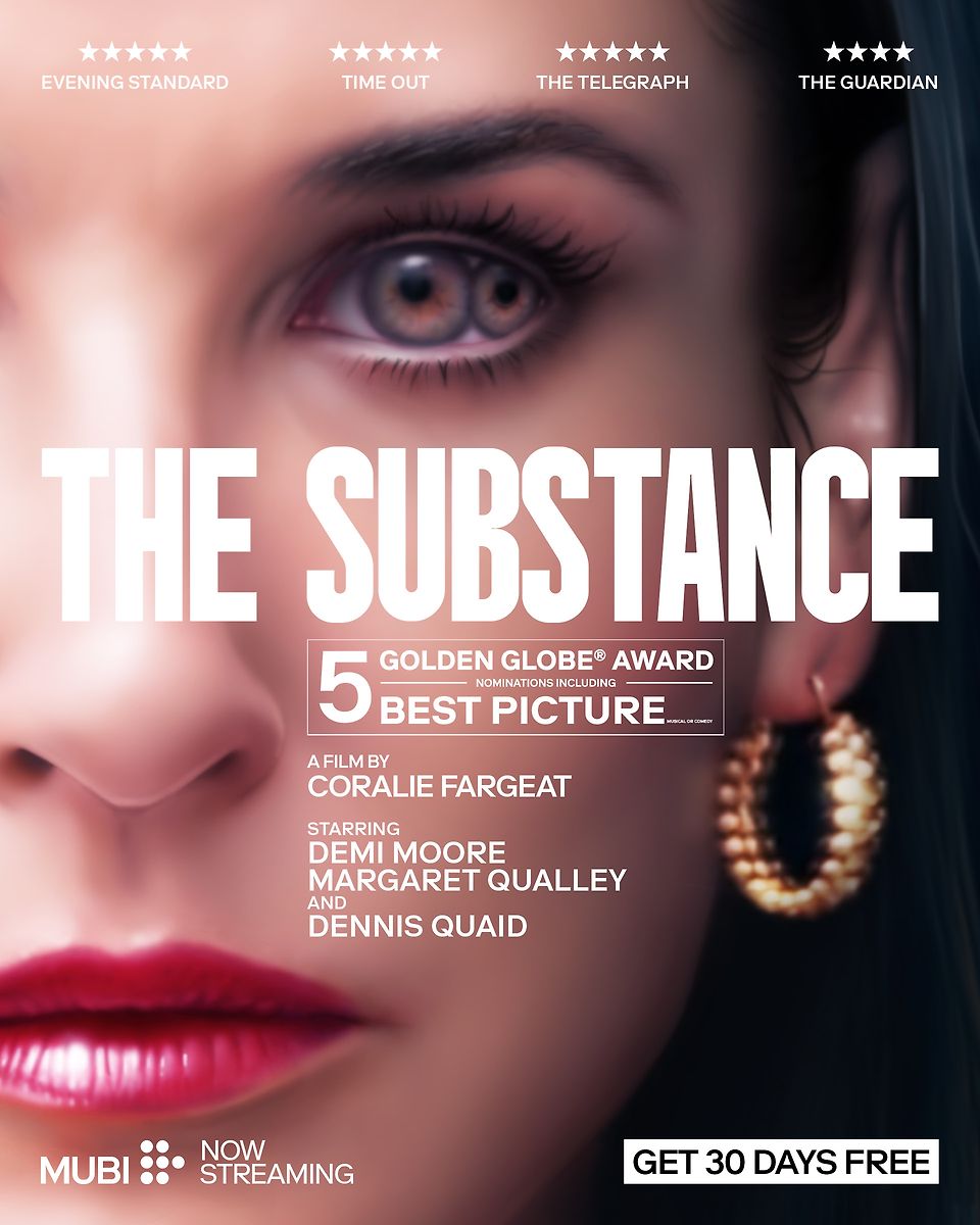 Ad: The Substance (MUBI)
