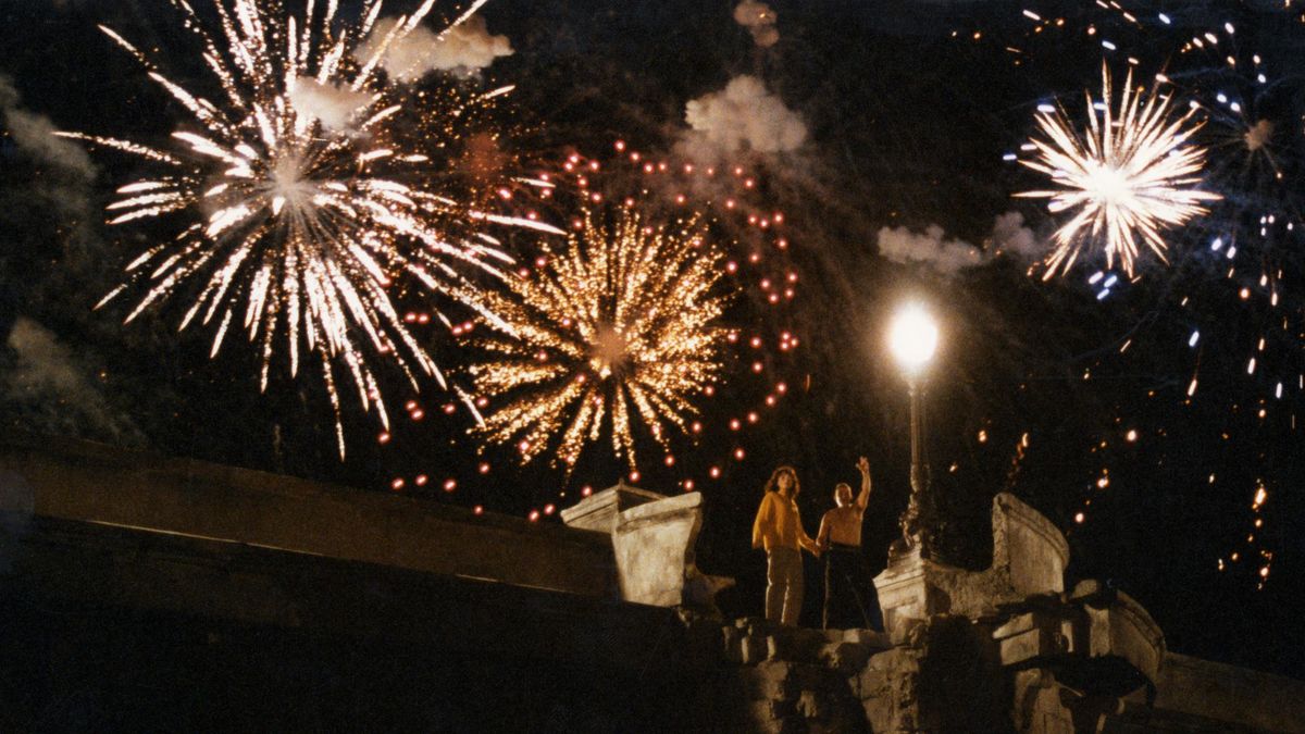 The Lovers on the Bridge poster