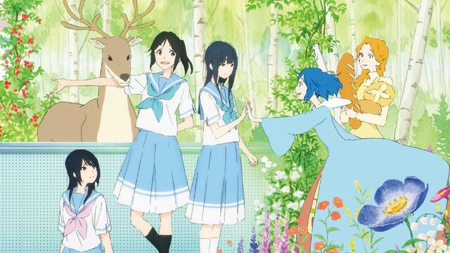 Naoko Yamada’s Liz and the Blue Bird (リズと青い鳥, 2018), written by her frequent collaborator, Reiko Yoshida.
