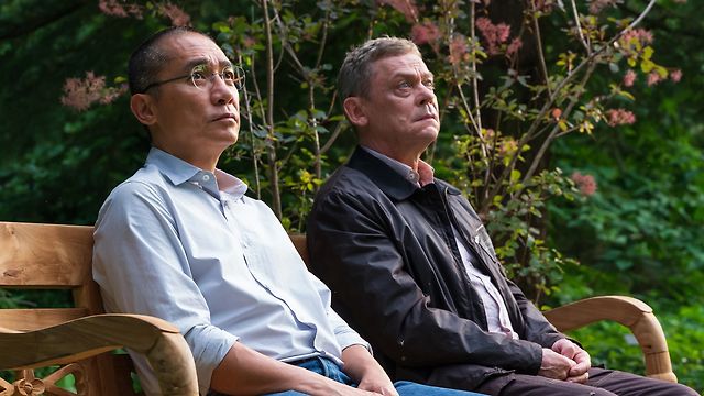 Leung and Sylvester Groth in&nbsp;Silent Friend.