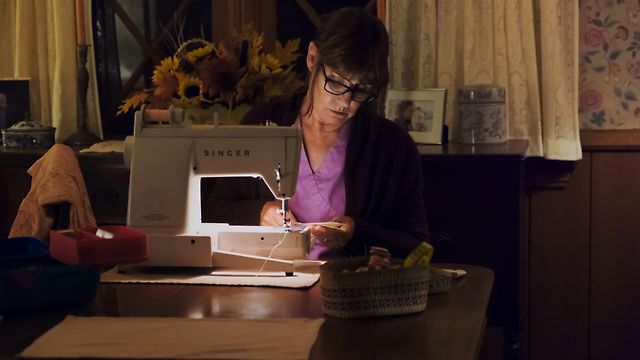 Marion McPherson, tending to her Lady Bird (2017).
