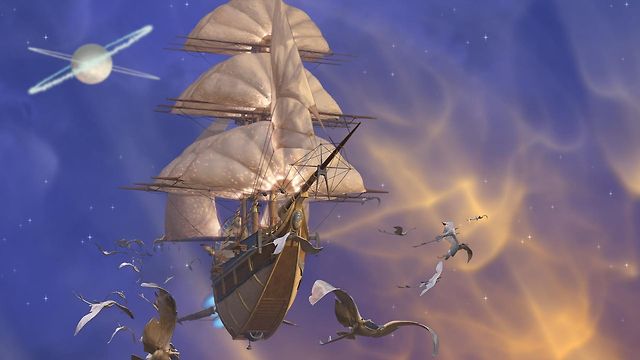 All aboard the R.L.S. Legacy, named for Robert Louis Stevenson, author of Treasure Island.