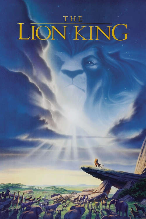 Poster for the movie The Lion King