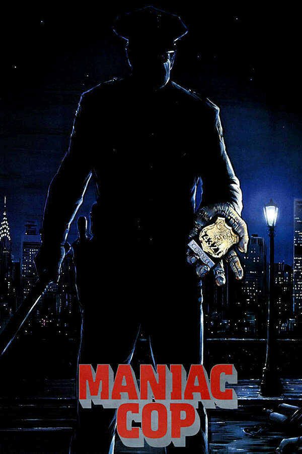 Poster for Maniac Cop, 1988 - ★★