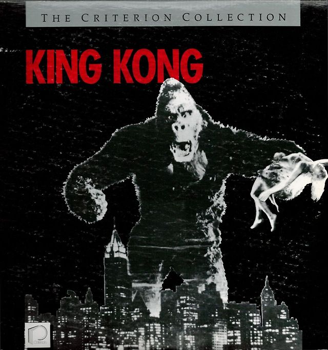 The King Kong (1933) LaserDisc, home to the first audio commentary. — Credit… eBay