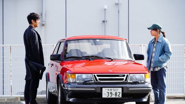 The treasured, titular Saab.