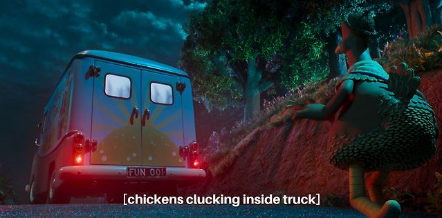 No exclamation needed for the hens in Chicken Run: Dawn of the Nugget. 