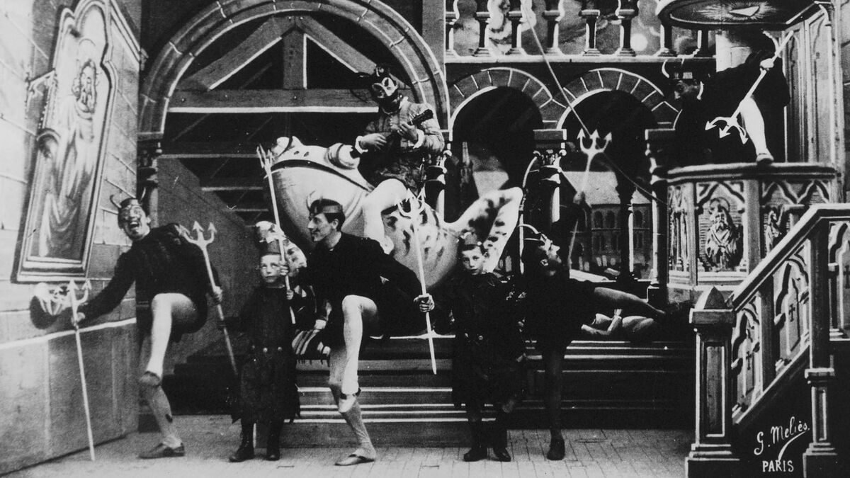 ‎The Devil in a Convent (1899) directed by Georges Méliès • Reviews ...