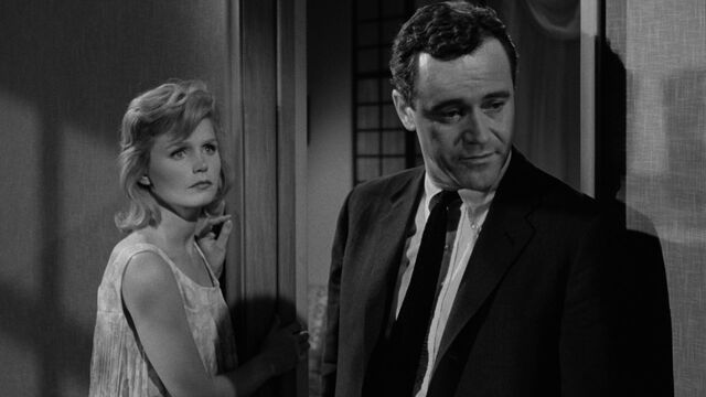 Lee Remick and Jack Lemmon in Blake Edward’s alcoholism drama Days of Wine and Roses (1962), a favorite of Chenzira’s mother.