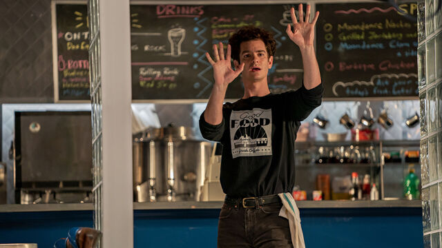Andrew Garfield as Broadway composer Jonathan Larsen in tick, tick…BOOM! — Photographer… Macall Polay