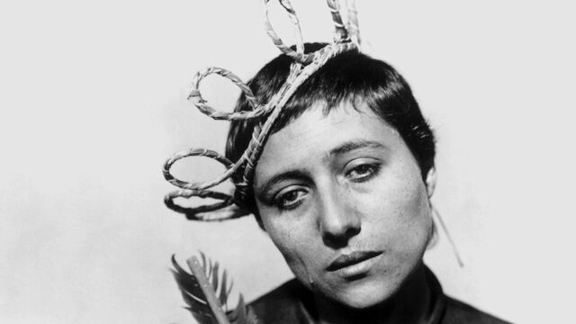 Renée Jeanne Falconetti in Danish director Carl Theodor Dreyer’s The Passion of Joan of Arc (1928).
