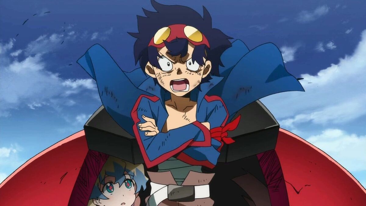 ‎Gurren Lagann the Movie Childhood's End (2008) directed by Hiroyuki