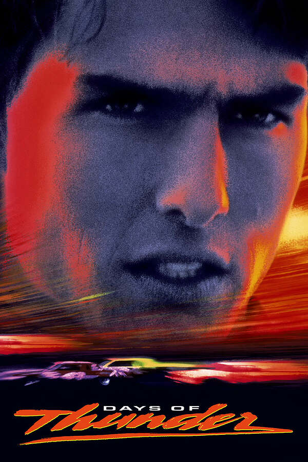 Poster for Days of Thunder (1990).