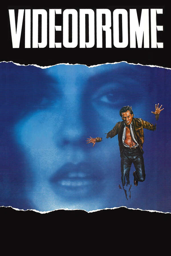 Movie poster for “Videodrome”.