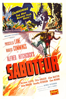 Saboteur 1942 Directed By Alfred Hitchcock Reviews Film - 