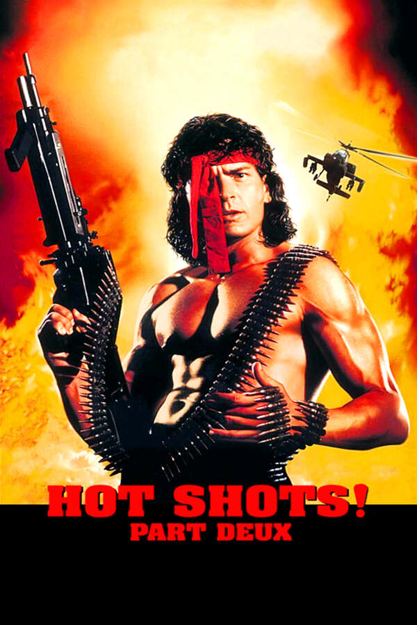 Movie poster for “Hot Shots! Part Deux”.