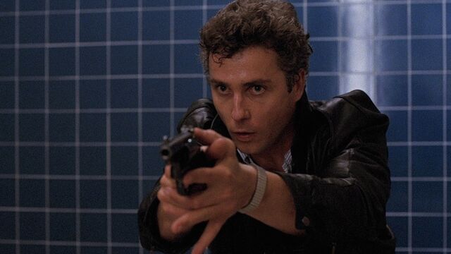 William Petersen is a man put through the gauntlet in To Live and Die in L.A. (1985).