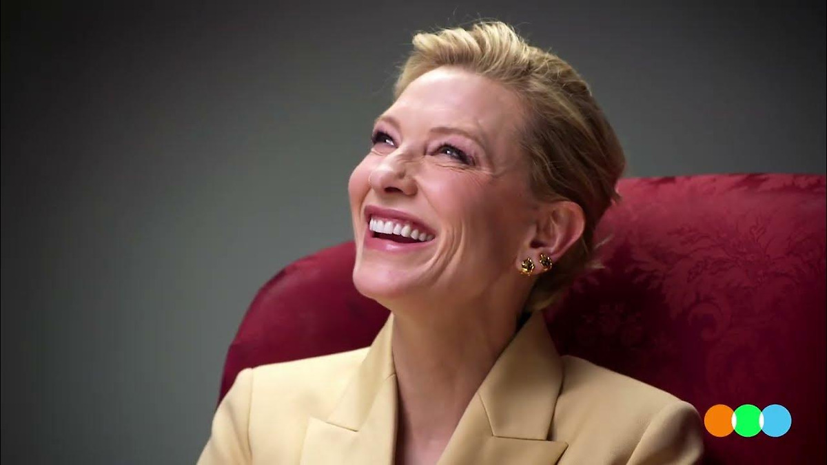 ‎Cate Blanchett accepts the Letterboxd award for Most Watched Actress