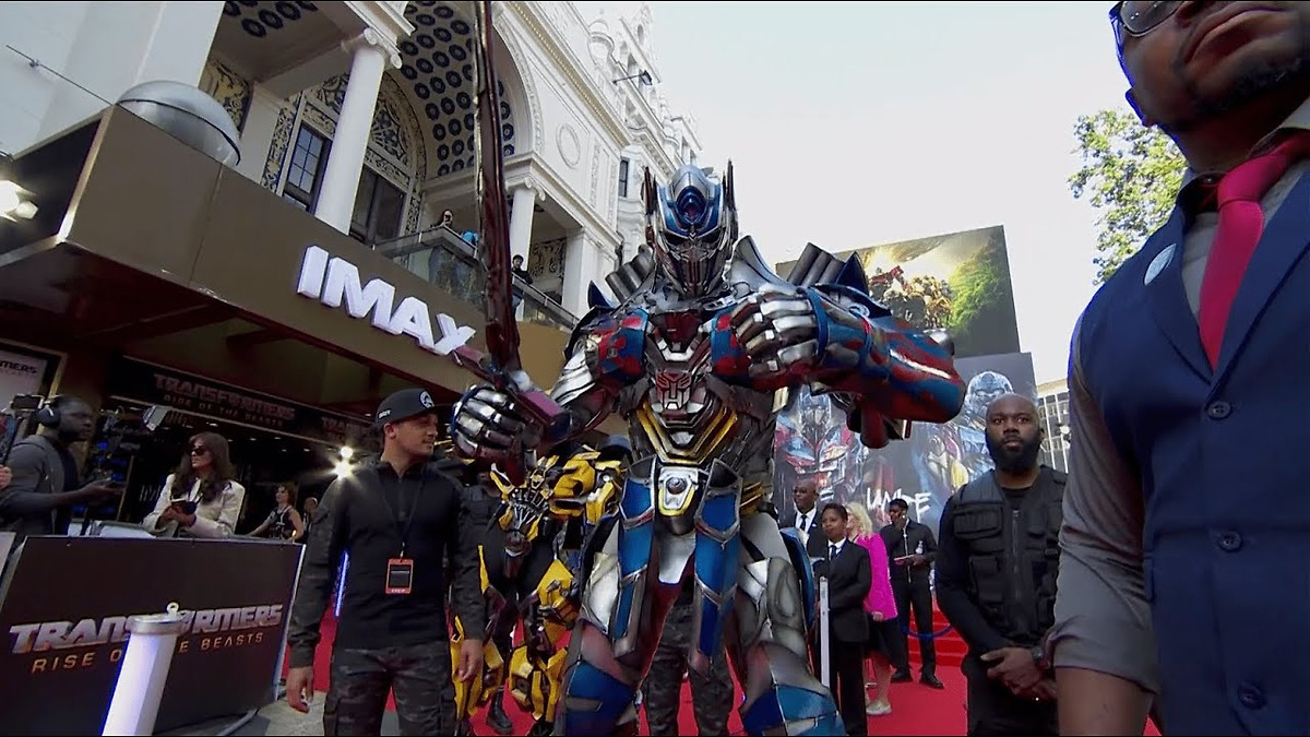 ‎Transformers Rise of the Beasts Cineworld Leicester Square premiere